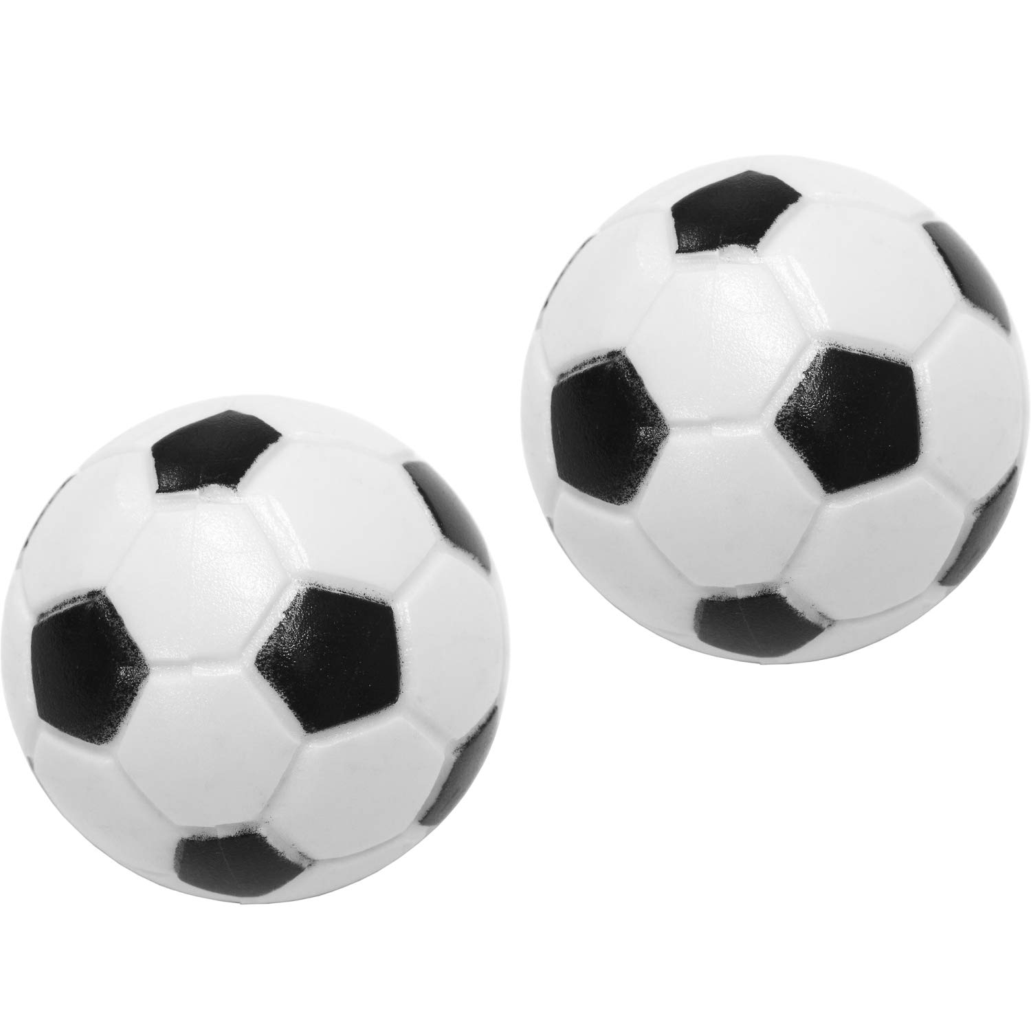 GAMES PLANET Tischfussball „Belfast“, klappbar, Farbvarianten: Schwarz/weiß/Holzdekor hell oder Dunkelbraun/Soccer, nahtlos hochgezogene Spielfeldecken, inkl. 2 Bälle, Kicker Kickertisch Tischkicker