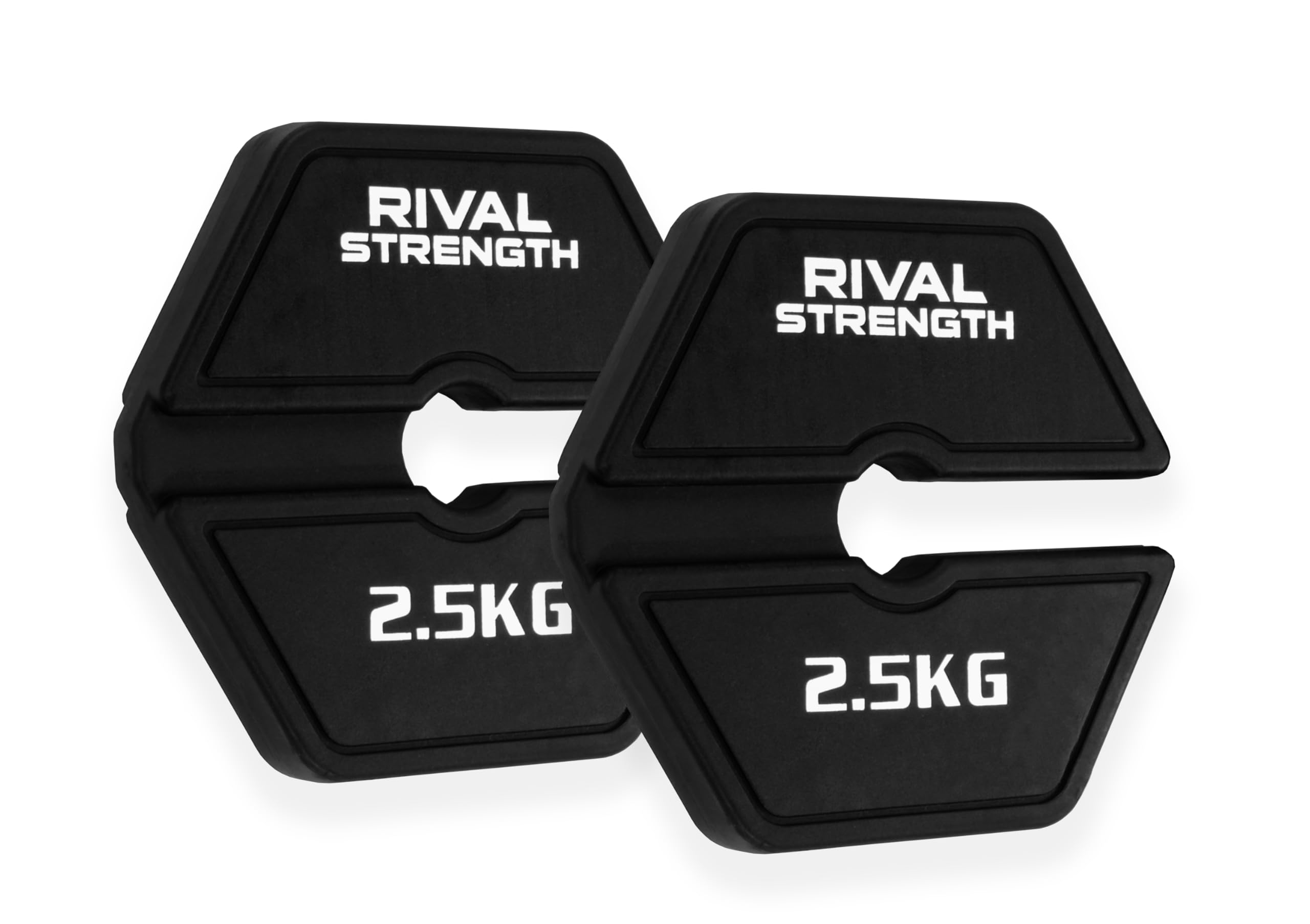 Rival Strength Micro Add-On Plates | Fractional Incremental Weight Plates for Barbell, Dumbbell, Kettlebell | 0.5KG 1KG 2.5KG