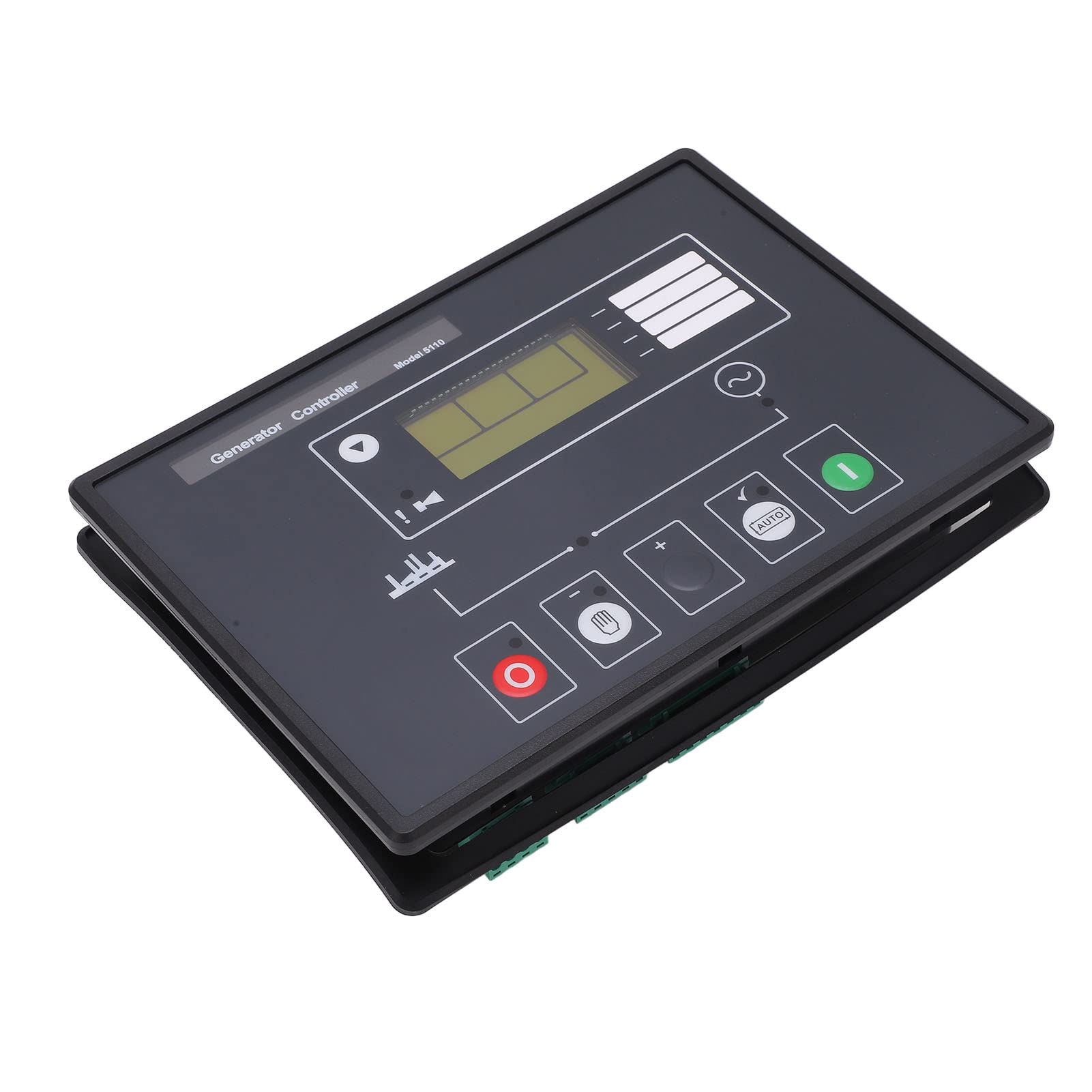 Akcesoria generatora Fictory DSE5110, automatyczne wyłączanie awaryjne, wyświetlacz LCD IP65, DC 8-35 V, panel sterowania generatora, elektroniczny kontroler generatora
