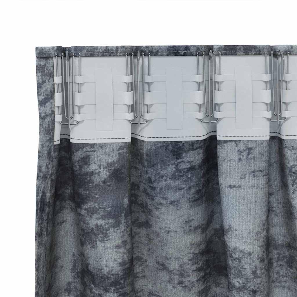 Coppia Tende Velluto Grigio Argento per Interni 225x140 cm | Tende oscuranti termiche per camera da letto e soggiorno. Tessuto morbido che garantisce privacy e comfort in casa.