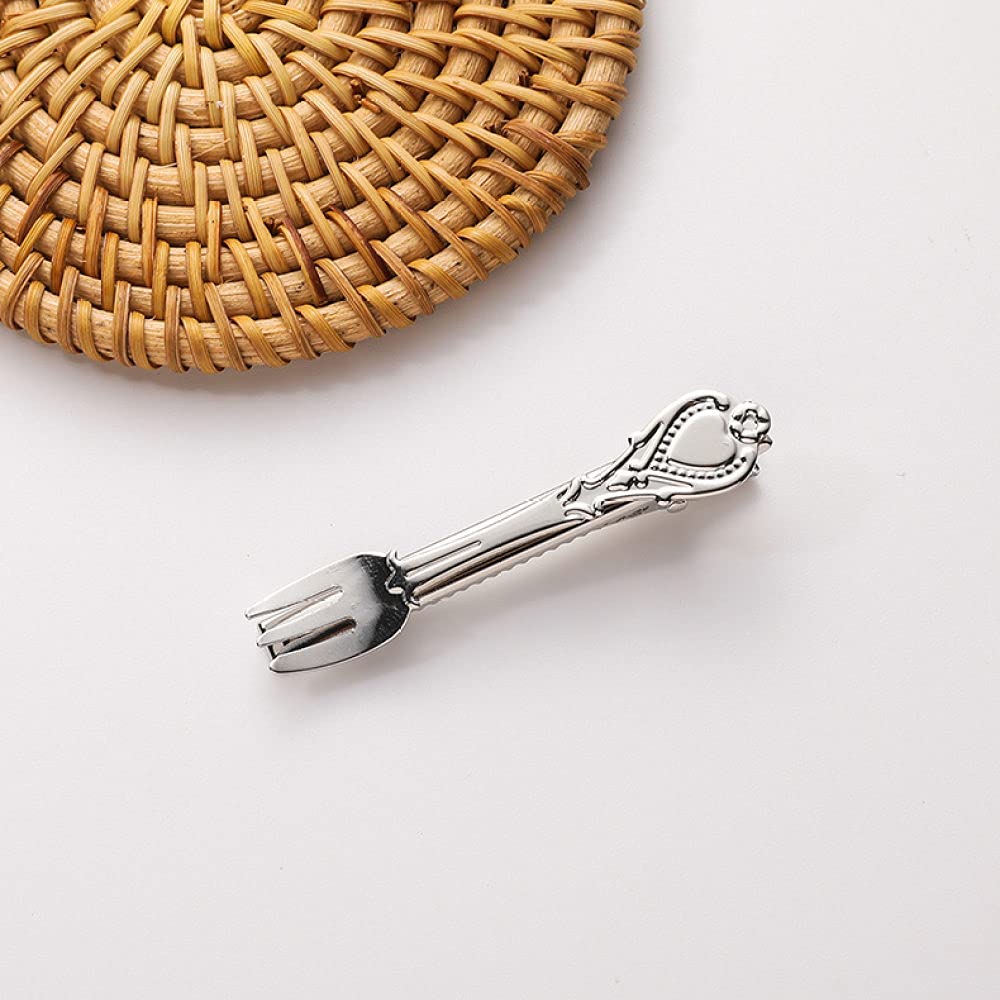 Amazon.com : LIBERGA Metal Fork Spoon Hair Clips Barrettes 