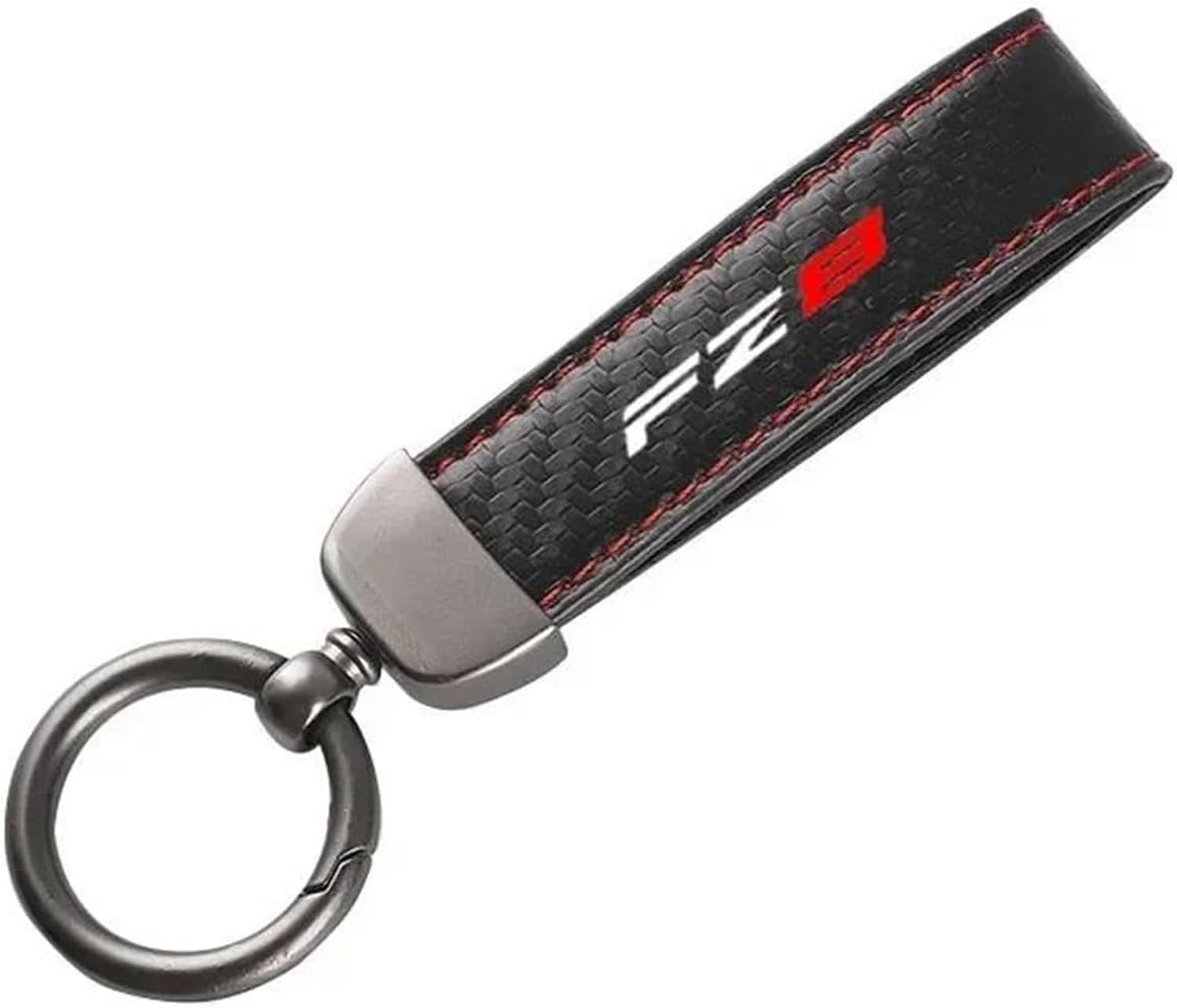 XIUNYIE Genuine Leather Motorcycle Keychain with Horseshoe Buckle Accessory, a