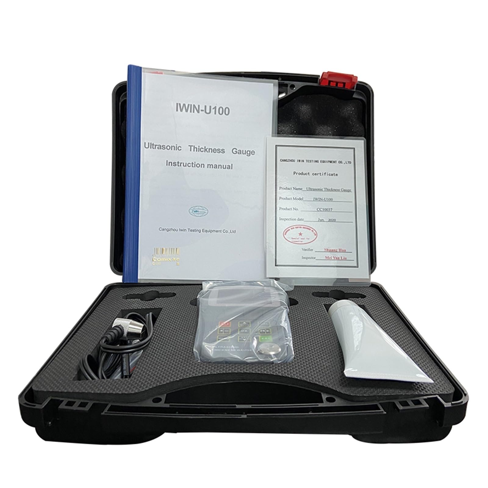 Analizador de espesor digital portátil con resolución 0,75 mm for aluminio aeroespacial (registro datos),Alta Precisión