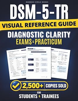 DSM-5-TR Visual Reference Guide for Students & Trainees Study Smarter, Diagnose Faster, and Build Clinical Confidence With Flowcharts, Symptom Grids, and ICD-10 Crosswalks