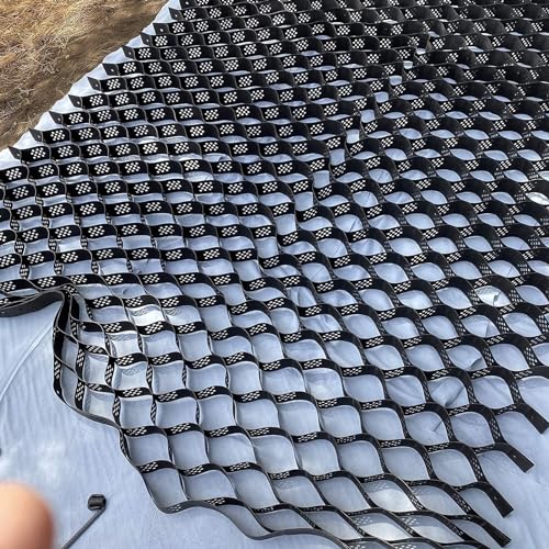 Geogriglia Stabilizzatrice Nera 5cm per Giardino