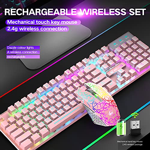 T3 Wireless Set tastiera e Mouse, tastiera da