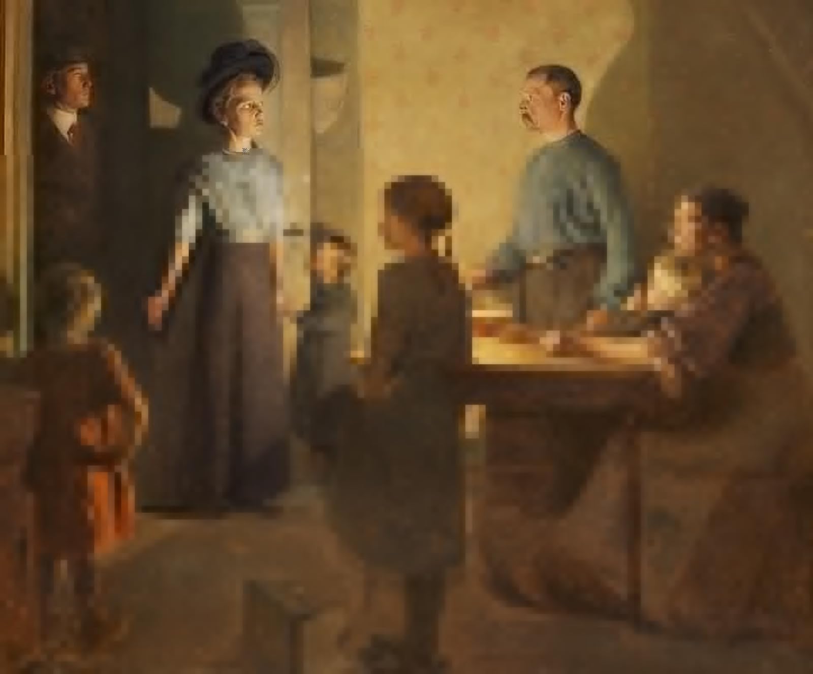 Toile vennen Carl Vilhelm Meyer de qualité supérieure pour mur - 5