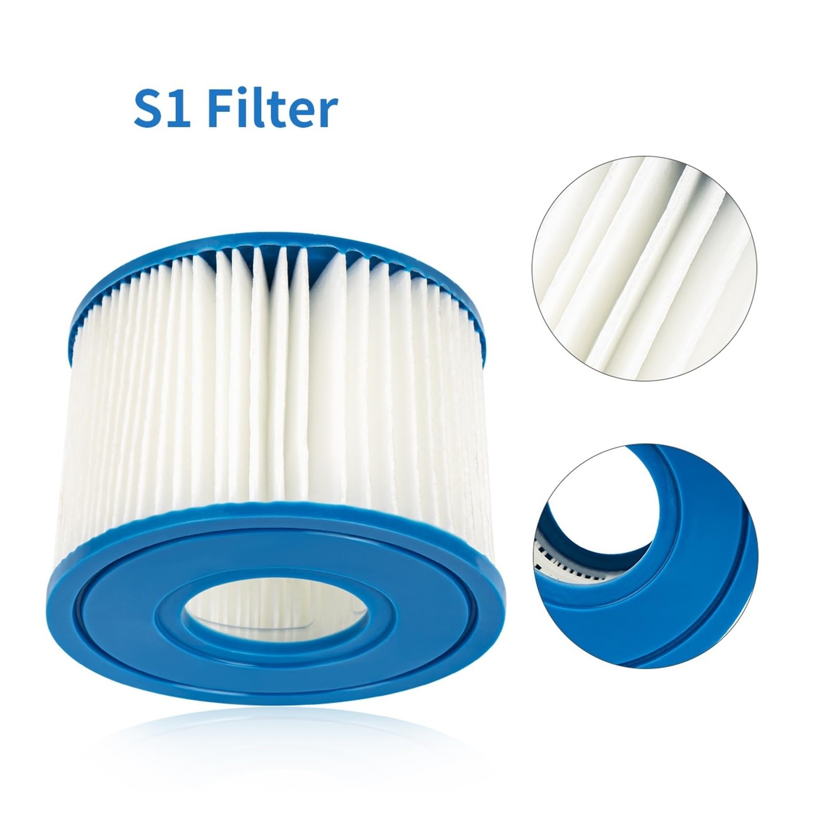 Cartuccia 29001E, compatibile con Intex, filtro for piscina gonfiabile PureSpa, tipo S1, filtro di ricambio(3pcs)