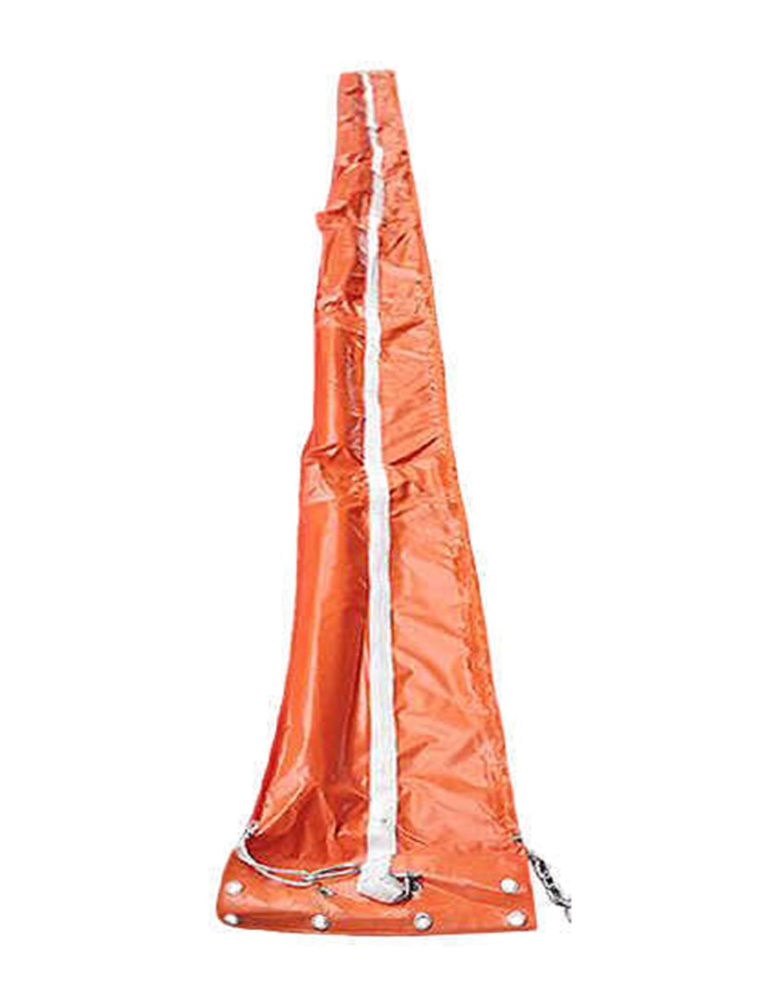 DUANHOZ PVC Oil Boom,Heavy-Duty PVC Floating Oil Boom - Quick-Deploy Oil Spill Containment Barrier for Ports & Rivers | 3 (1000CM Length, 17.7in/450mm)