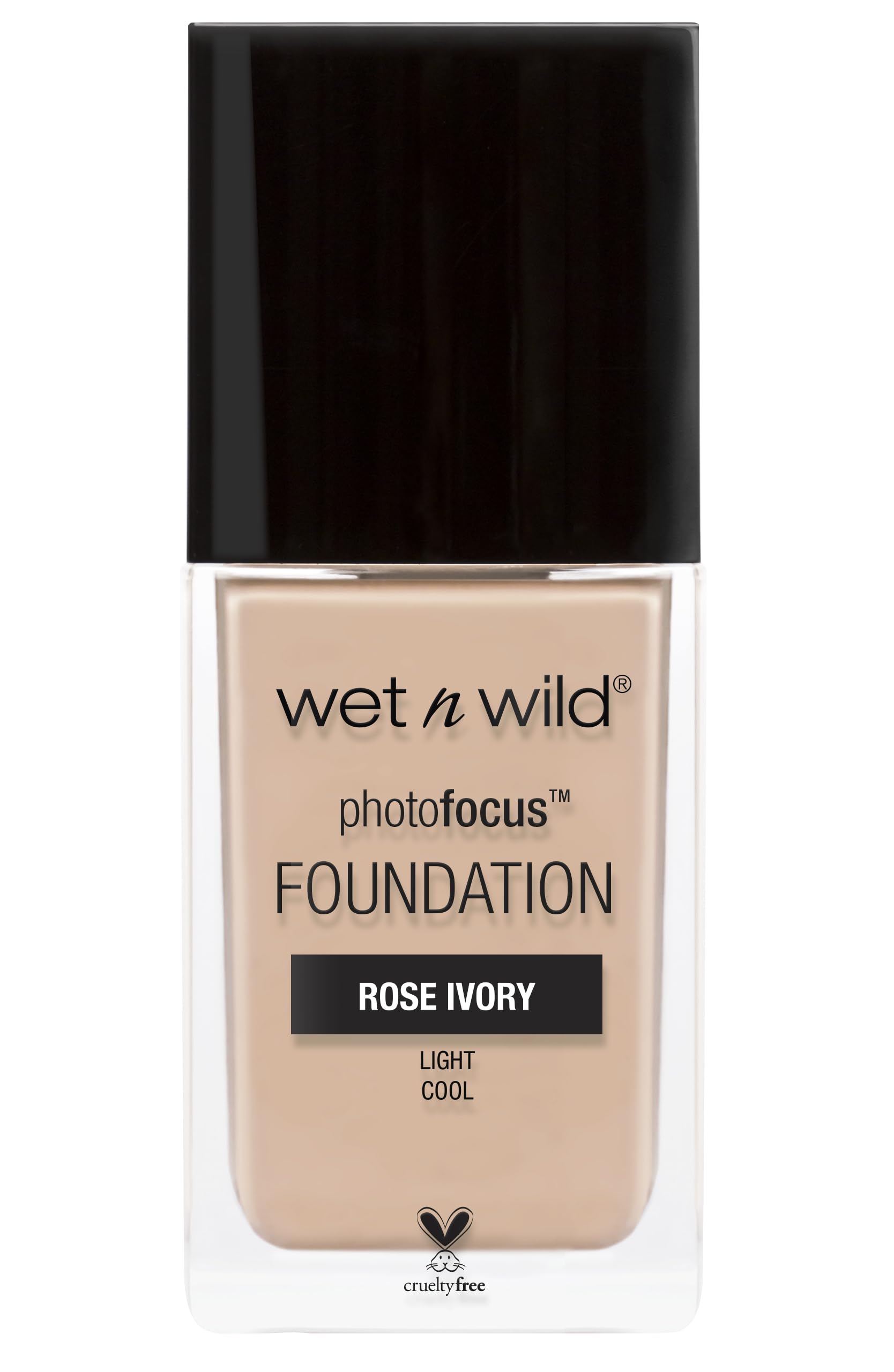 Photo Focus Matte Liquid Foundation Rose Ivory, Vegan & Cruelty-Free