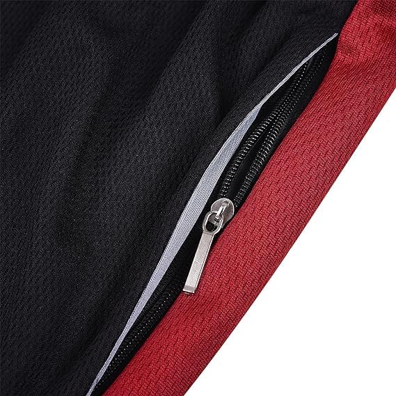 Image of Pack 2 Polyester Sports Shorts for Boys & Girls with Zipper Pockets