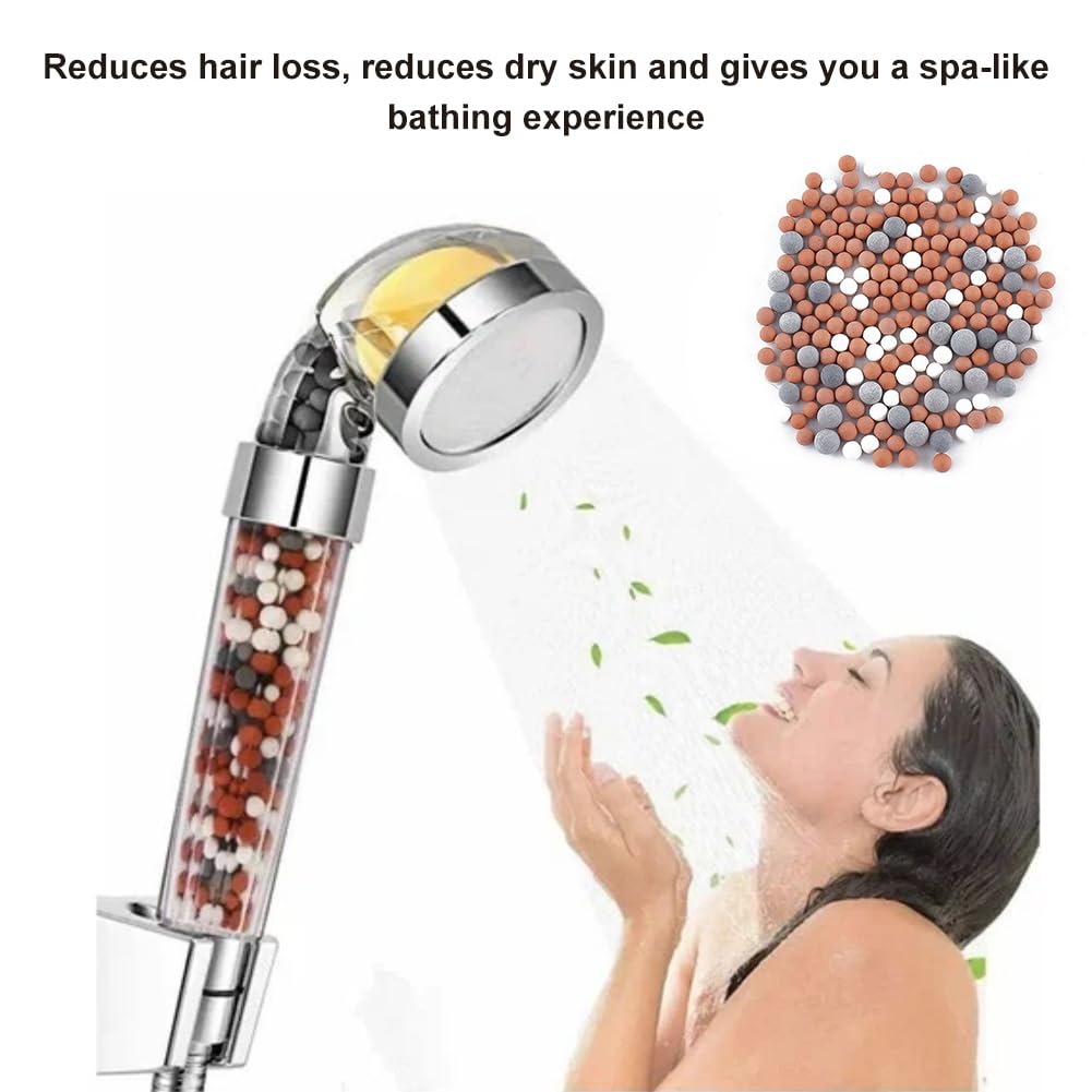 12 Pacchetti Sfere Minerali Anticalcare Per Doccia | Filtro Acqua Con Ioni Negativi