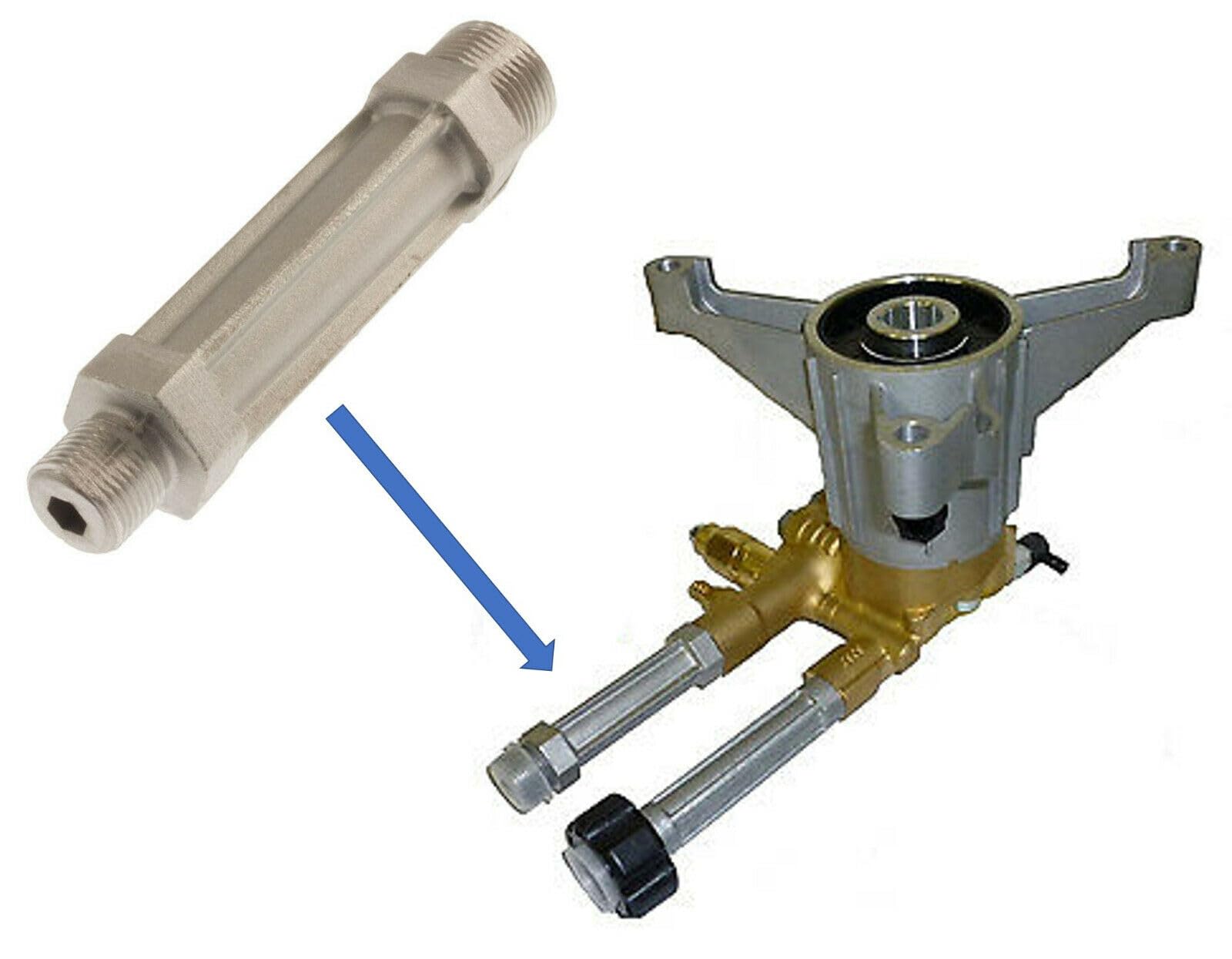 PARTSDEPOT Genuine Outlet Pipe AR2840260 Compatible with AR Vertical Shaft Pressure Washer Pumps