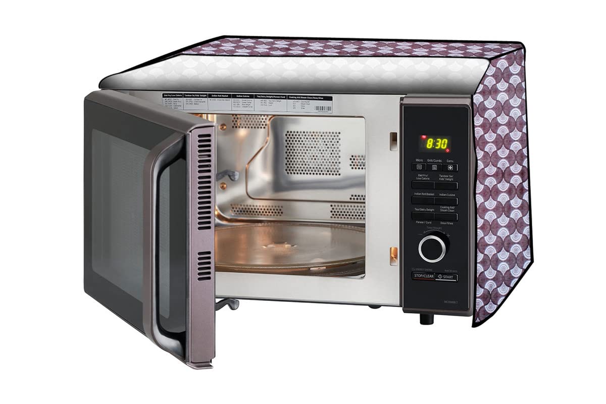 Microwave Cover for Samsung 32L - Red Plaid -25 Microwave Cover for Samsung 32L - Red Plaid -25