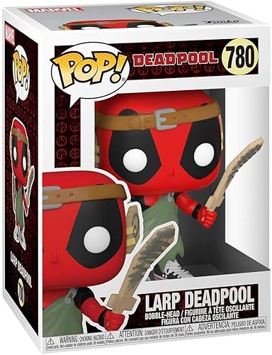 Miniatura 3 de LARP Deadpool Pop #780 Pop Marvel Deadpool - Figura de vinilo con protector EcoTek para proteger la caja de presentación)
