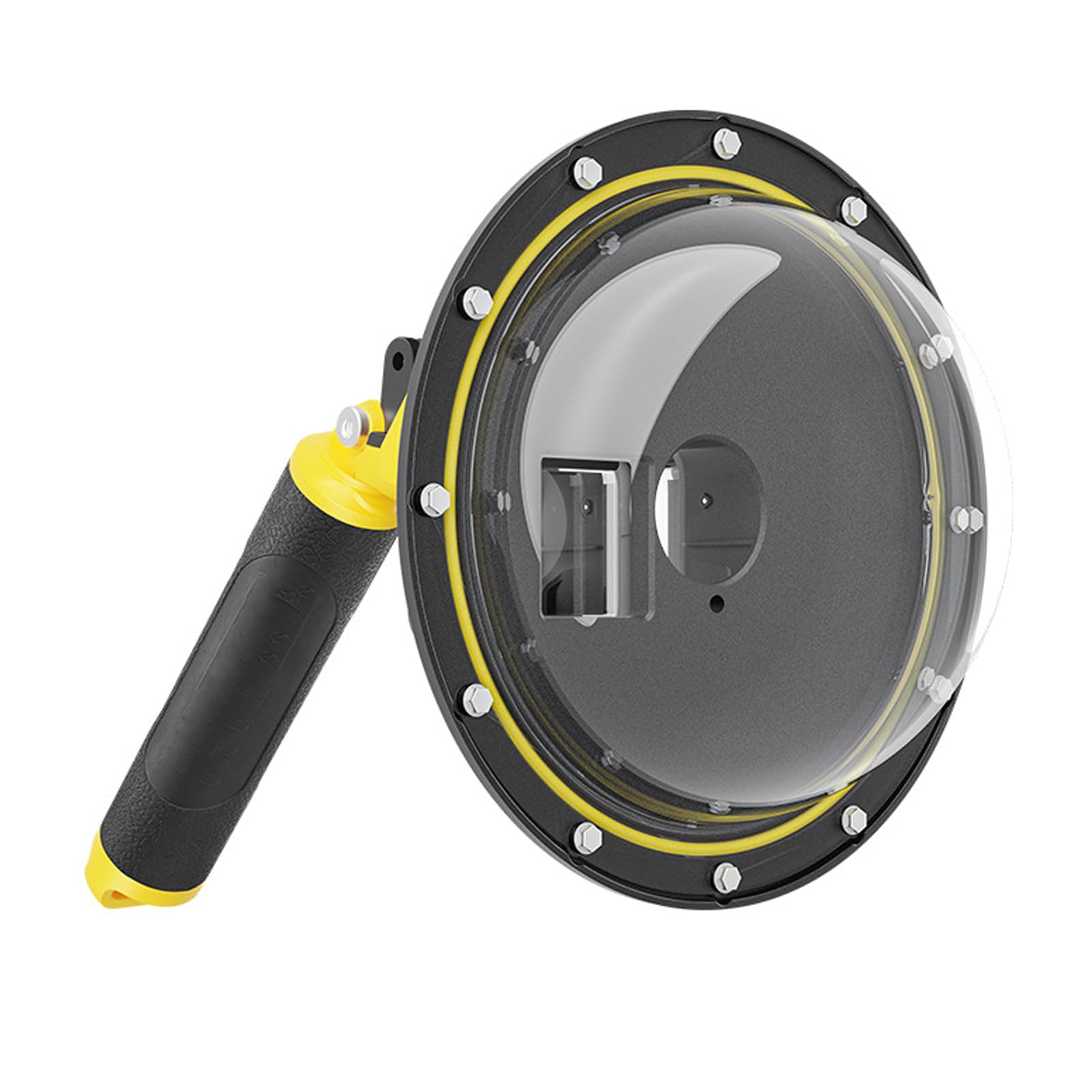 Dome Port Compatibile per DJI Osmo Action 4/3 Custodia Impermeabile Subacquea Protettiva Della Cupola Della Copertura Dell'obiettivo Della Copertura Dell'obiettivo Kit di Accessori Per Scattare