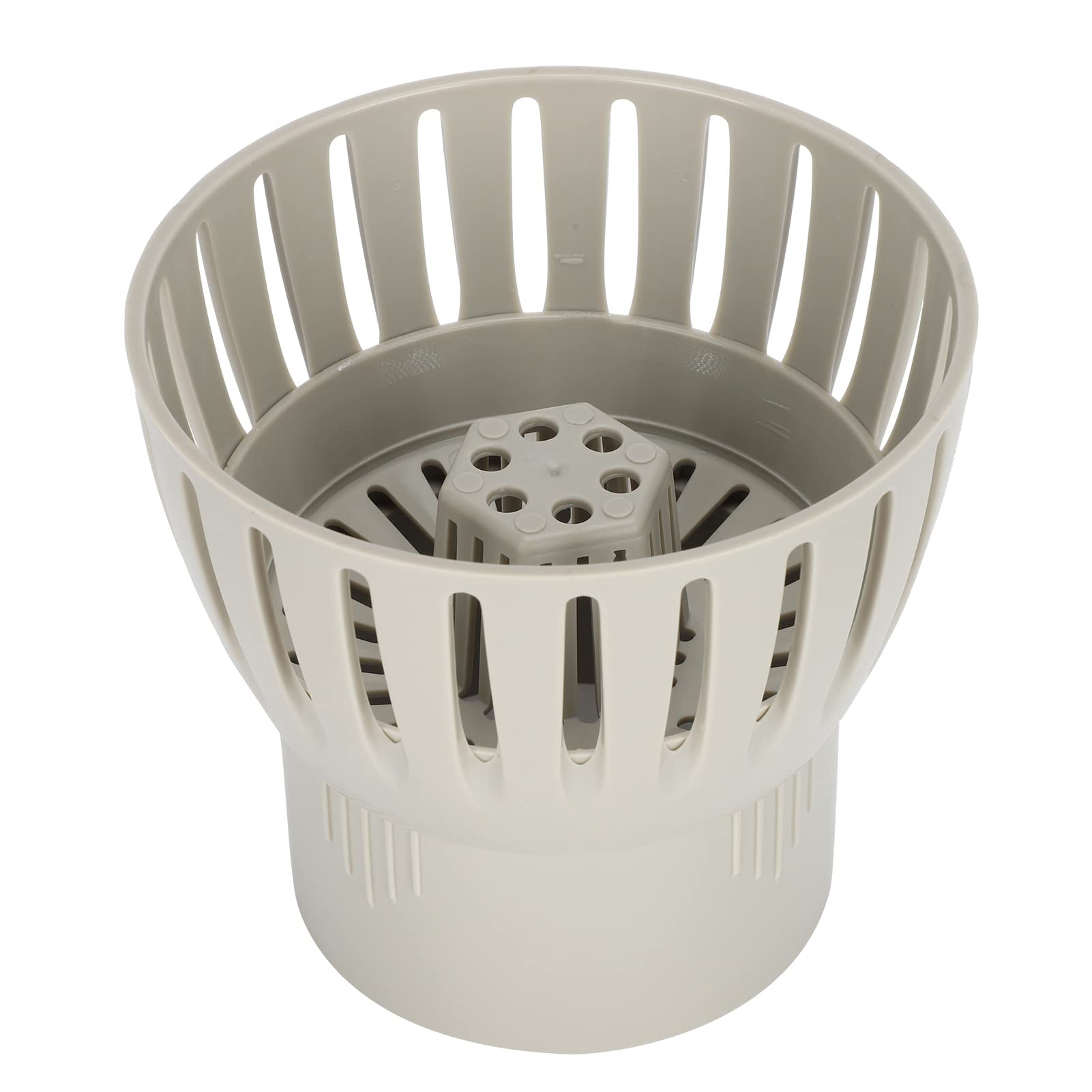 Raccoglitore di Foglie con Filtro per Piscina in plastica per Acquario paesaggistico (Calibre 110MM)