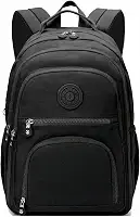Mochila Feminina Masculina Tactel Notebook Escolar Resistente Grande Costas Juvenil Escola Preta