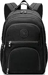 Mochila Feminina Masculina Tactel Notebook Escolar Resistente Grande Costas Juvenil Escola Preta