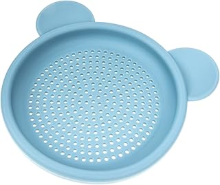 Abaodam Hourglass Toy Silicone Toys Sandbox Toys Kids Play Sets Sand Sifter Beach Essentials for Vacation Sand Sifter Scoop Sand Sifter for Beach Kids Plaything Portable Sand Sifter Blue