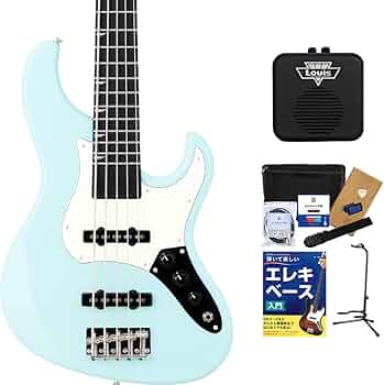 Amazon | Ryoga Val-Bass5/LE SBL 5弦ベース初心者12点セット