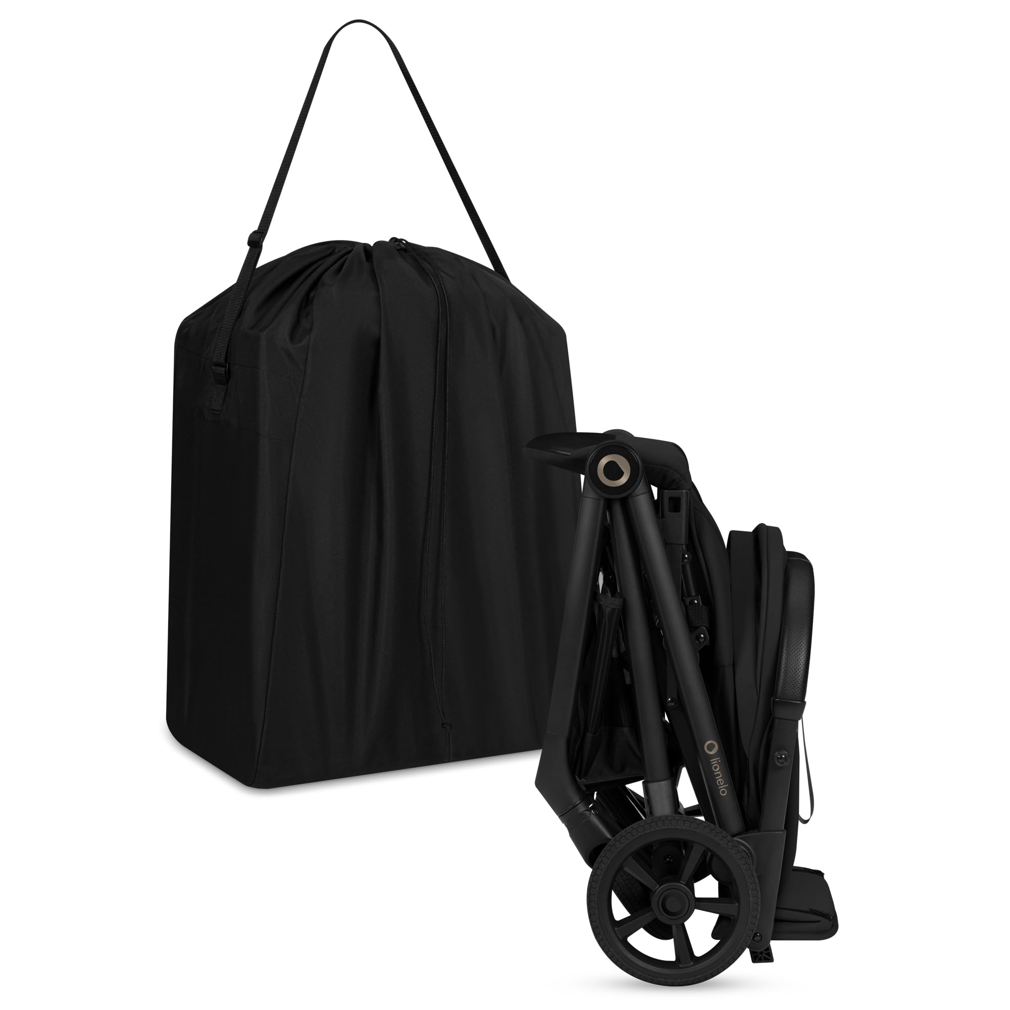 Lionelo Tansi Travel Bag torba transportowa do wózka dziecięcego, torba transportowa do samolotu, wodoszczelna torba podróżna z zamkiem błyskawicznym, etui ochronne z paskiem na ramię