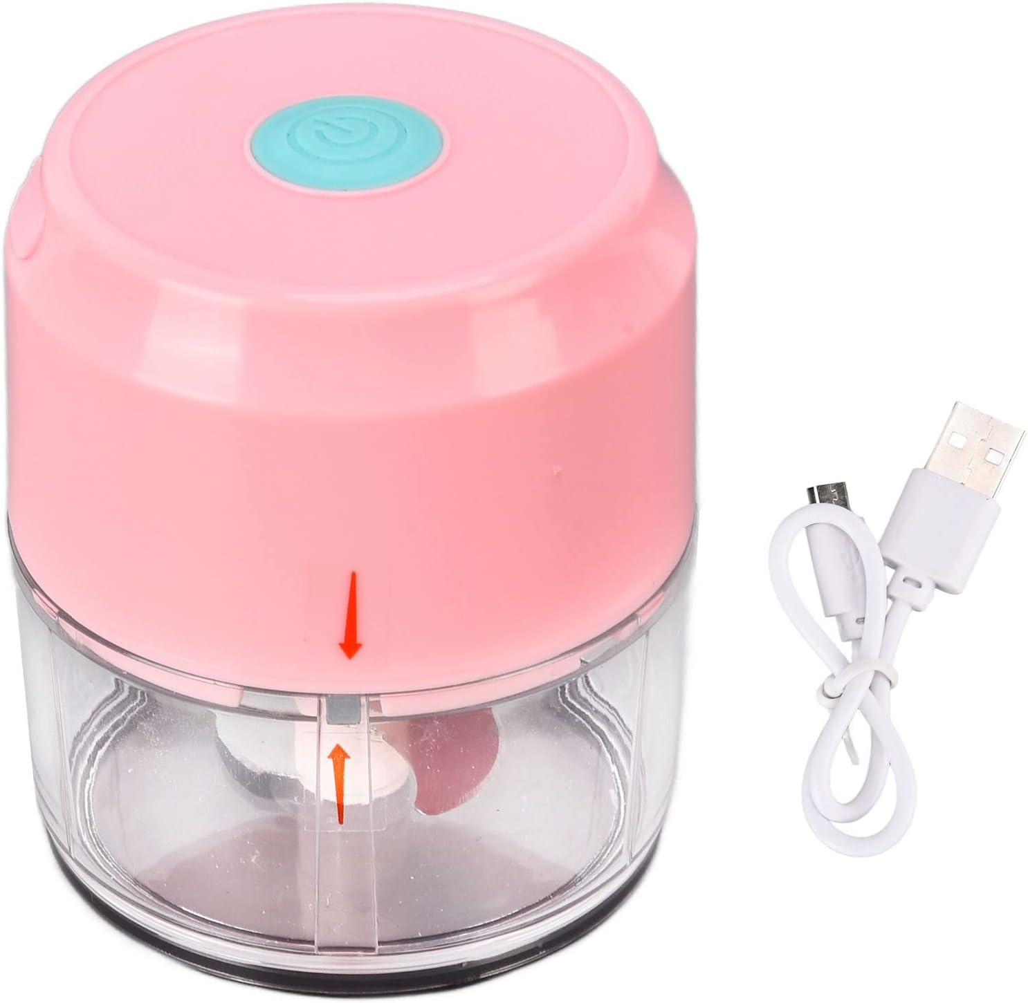 Electric Mini Garlic Chopper, Mini Chopper Food Processor Fits for Cutter Vegetables