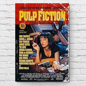 【激レア】タランティーノ [ パルプフィクション ] アートパネル Amazon.co.jp: 映画ポスター パルプフィクション Pulp Fiction