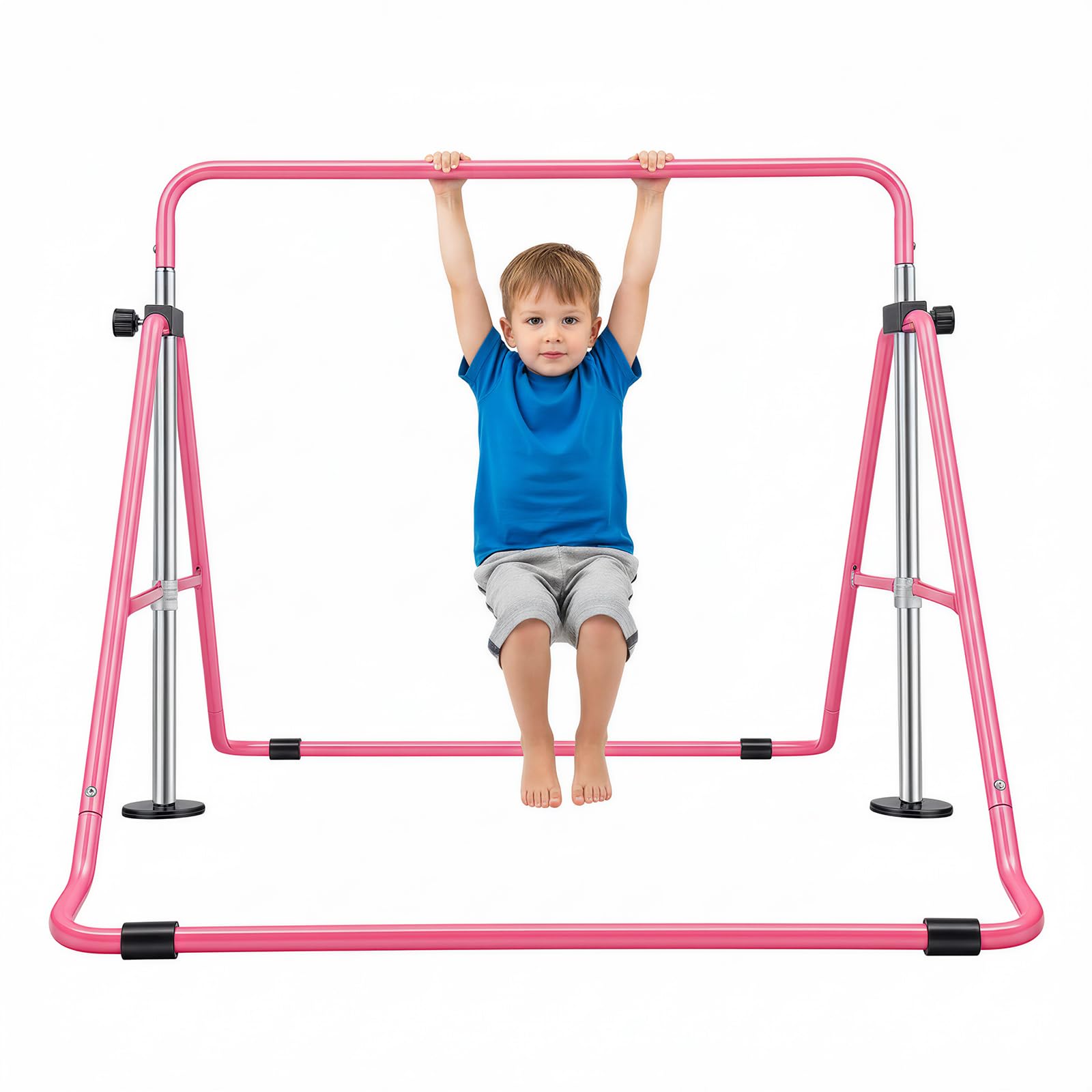 Barra da ginnastica per bambini, regolabile in altezza da 85 a