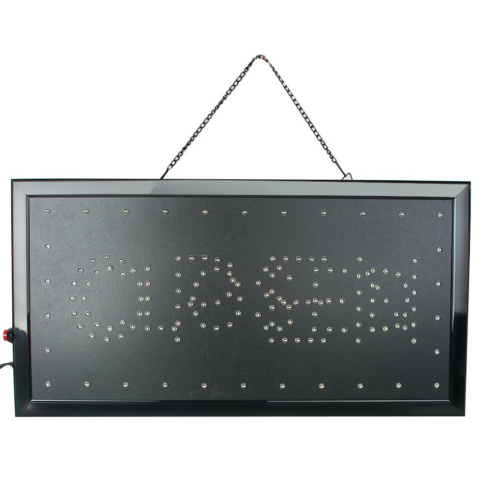 Ovovo Ultra Bright LED 2 in 1 Open Closed Sign, Business Signs for ...