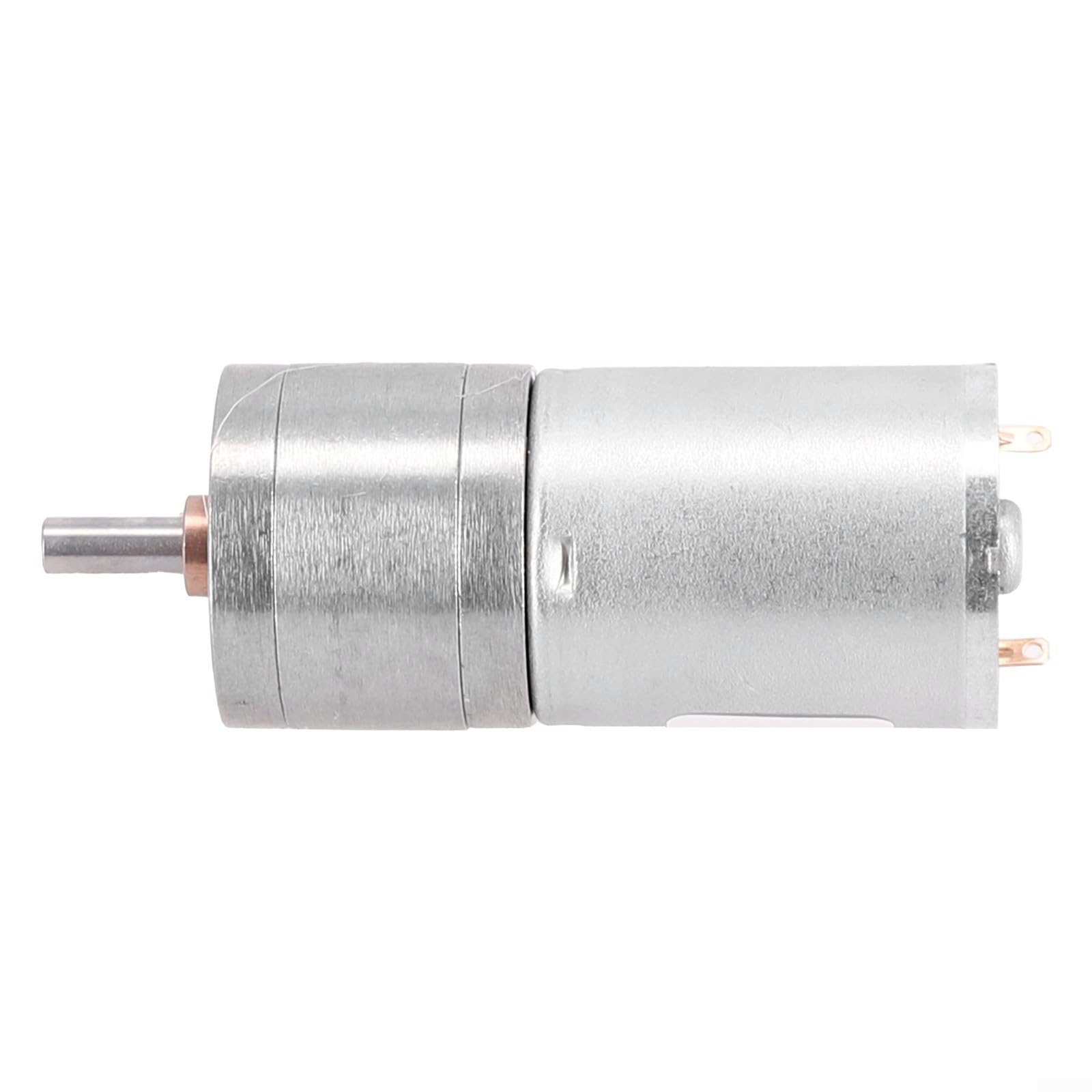 JGA25-370 12 V Gleichstrom, Getriebemotor, hohes Drehmoment, elektrisches Getriebe mit Metallgetriebe für Automatisierung, DIY-Projekte, Robotik und Haushaltsgeräte, CW/umkehrbare Drehung (133 U/min)