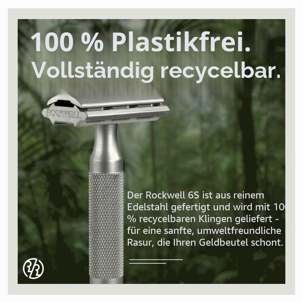 Rockwell Razors Rasierhobel, doppelseitig, verstellbar