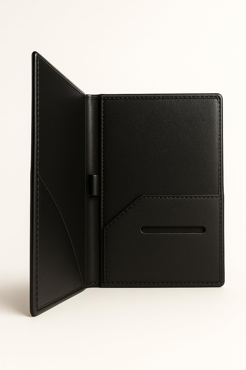 NJ Check Presenter, Bill Folder for Hotel and Restaurant with Credit Card Slot Receipt Pocket for Hotel and Restaurant, Guest Check Folder - 9x6 Inches: 02 Pcs 2