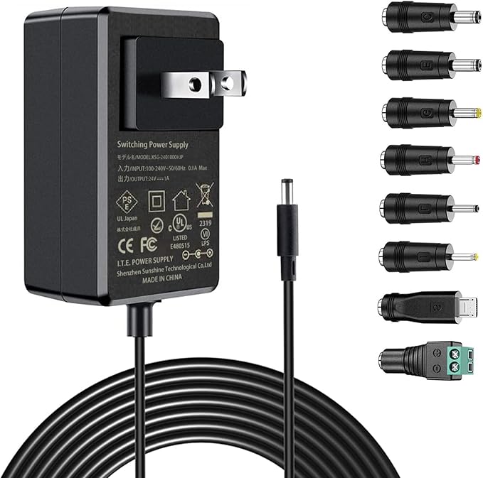 【UL Listed】 Geluorui UL AC Adapter 12V 3A Power Supply