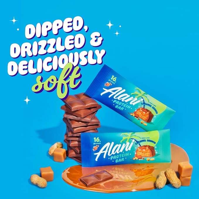 Alani Nu Barra de Proteína Caramel Crunch 12 uds - 16g Proteína miniatura 5