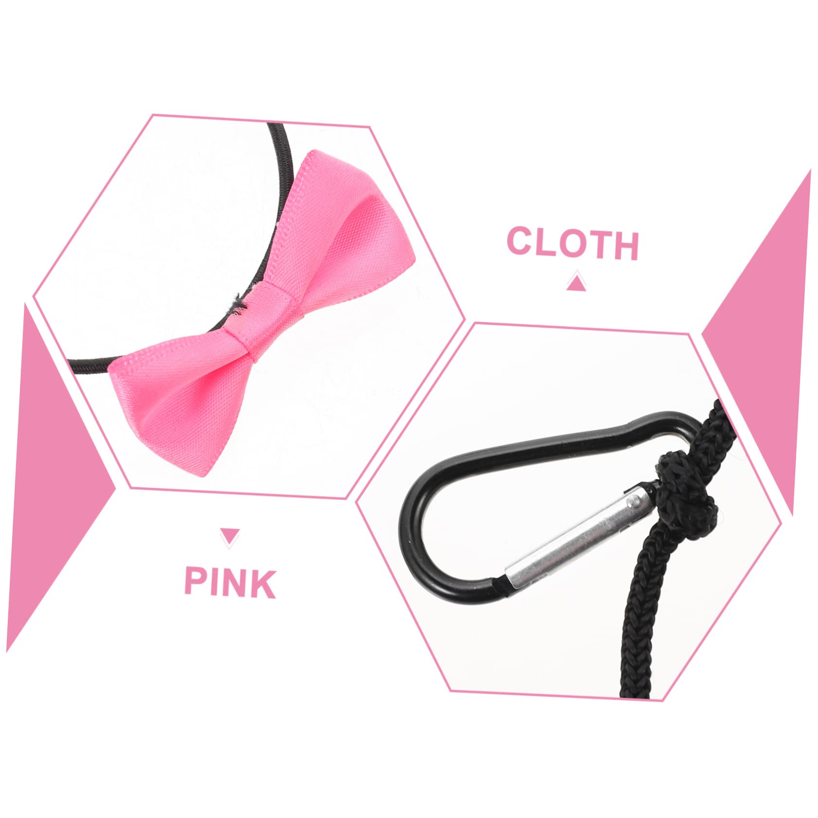 Beaupretty 5juegos Correa y Arnés Ajustable para Reptiles Gorra y Pajarita Kit Completo para Caminar Lagartos Al Aire Diseño Creativo para Mascotas
