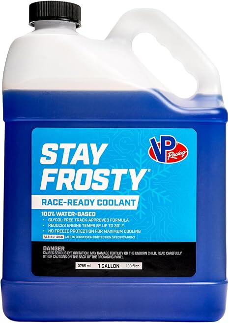 VP Racing Fuels 23051 Stay Frosty Race-Ready Coolant, 1 Gallon