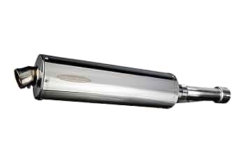 Amazon | DELKEVIC スリップオン エキゾースト マフラー / 楕円