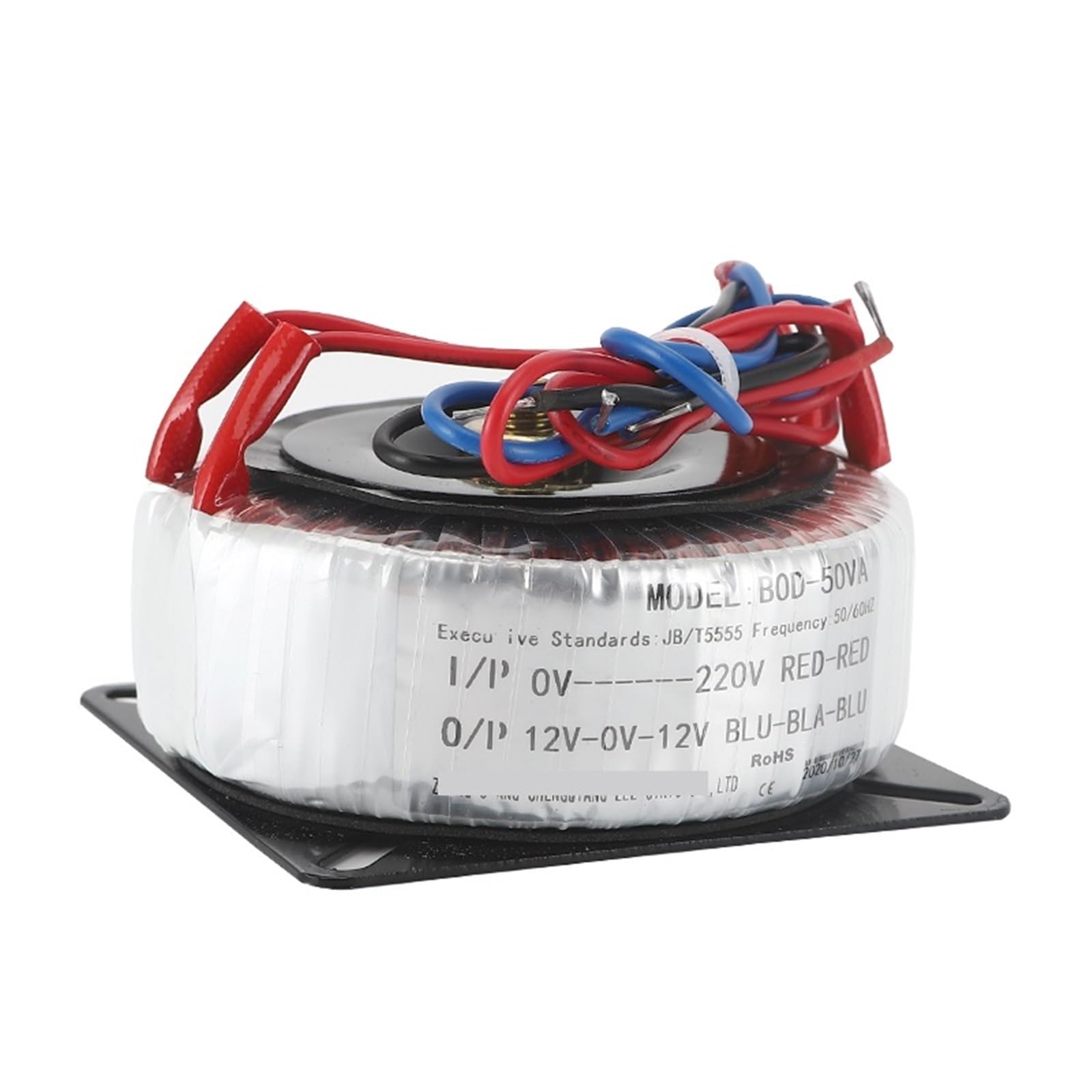 Transformador toroidal de 100 W CA 220 V/230 V/110 V, adaptador de corriente dual de 28 V, 12 V y 24 V, 1 unidad(230V,20V-0-20V)