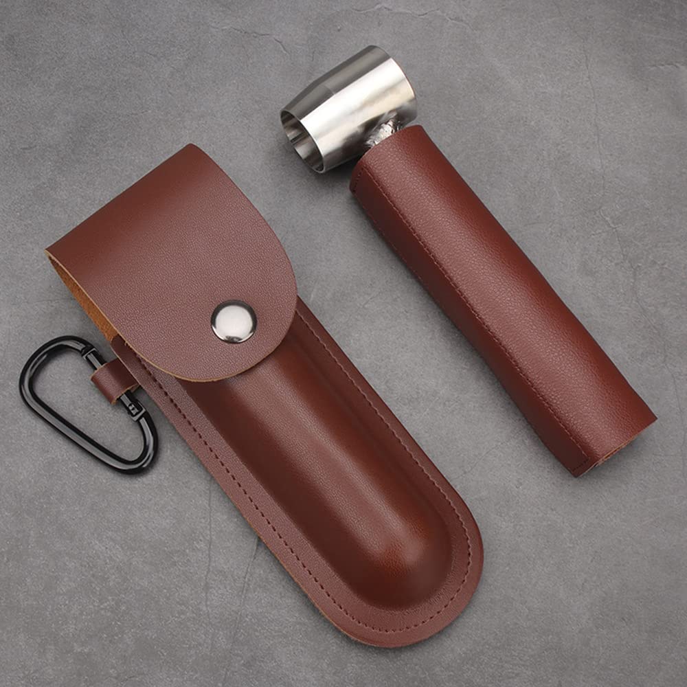 Llave manual de barrena Scotch Eye Auger, juego de brocas multiusos, herramienta de supervivencia de arbustos de campo taladro manual con funda, para acampar y mochilero al aire libre