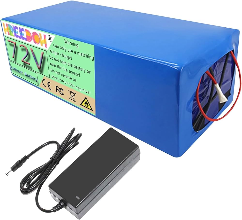 Amazon | FREEDOH 72ボルトEbikeバッテリー72Vリチウムバッテリー72V