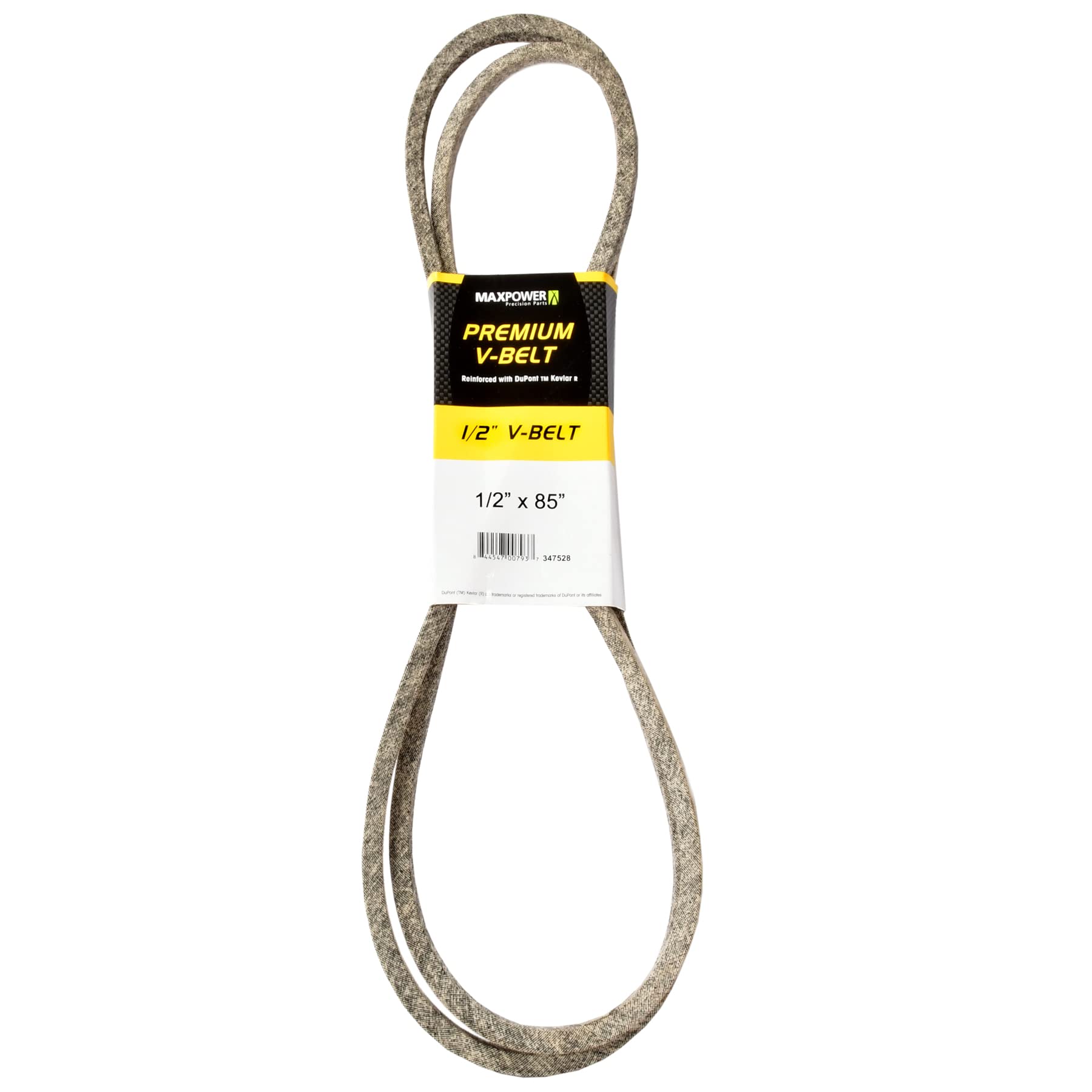 MaxPower V-belt, Kevlar reinforced, type 1/2 inch, 4L