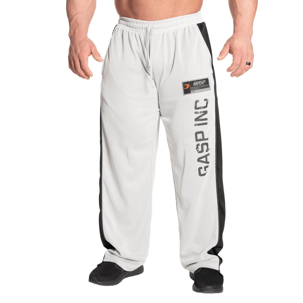 GASPNO1 MESH PANT (White/Grey)