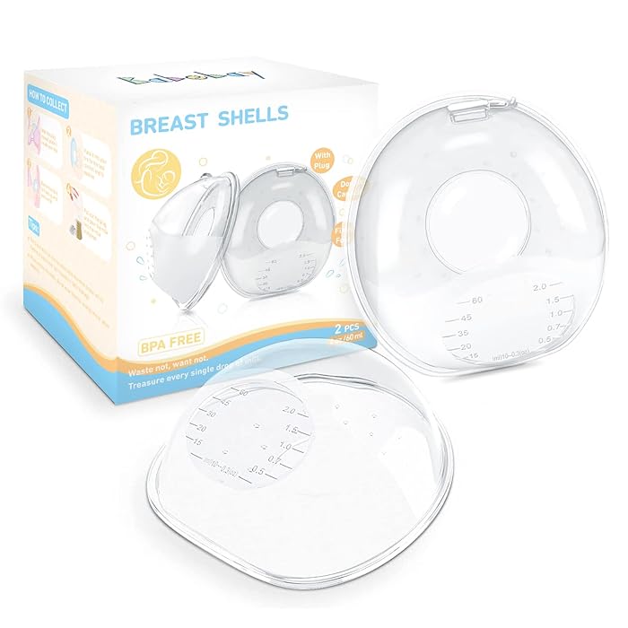 Buy Breast Shells & Milk Collector Catcher for Breastfeeding 2 in 1