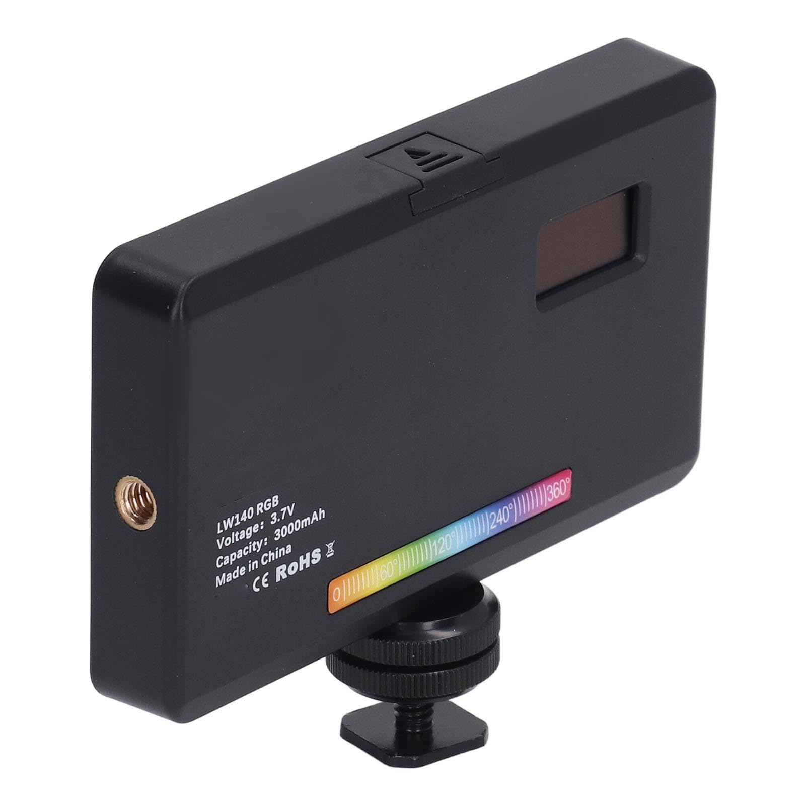Luci Video RGB Luce per Fotocamera a Colori Illuminazione Fotografica Portatile a Colori 3000mAh Ricaricabile 2500K-9000K Dimmerabile, 26 modalità Scena per Riprese Professionali