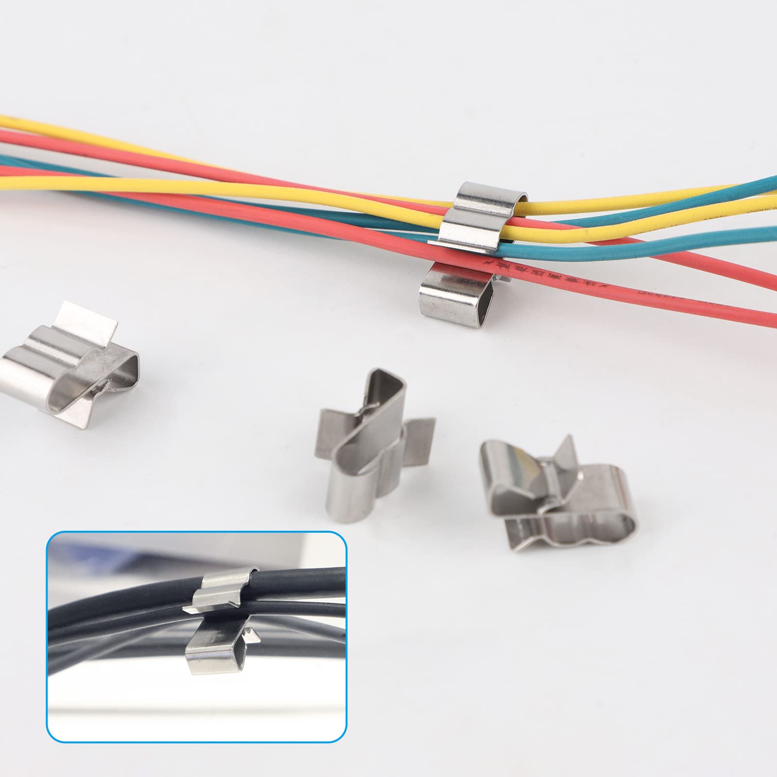 Photovoltaik Kabelclips Edelstahl - 50 Stück Für Solaranlagen & Anhänger