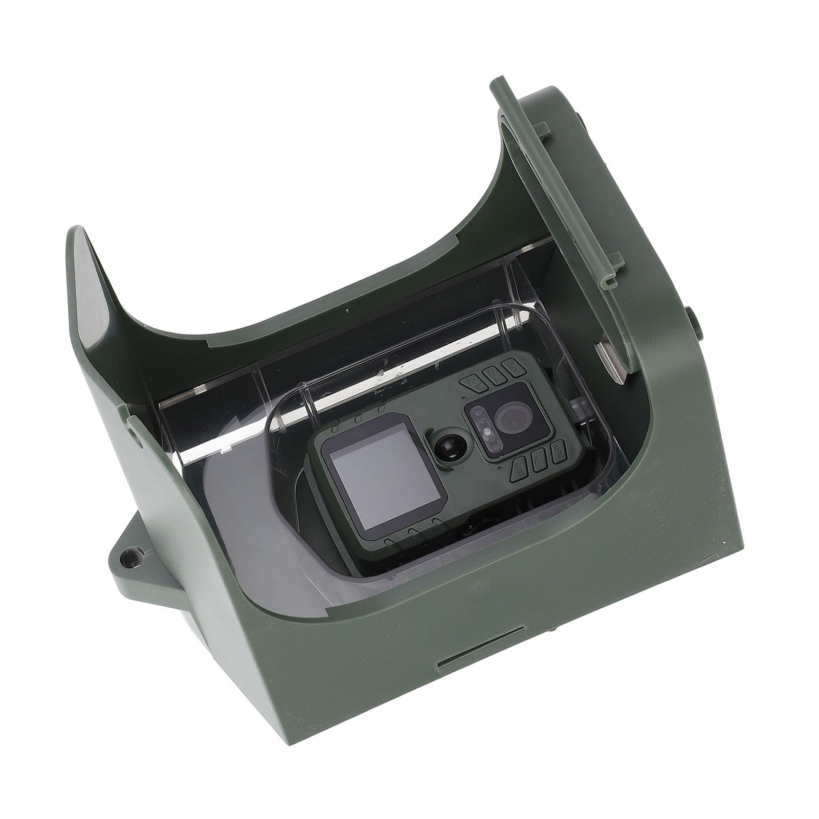 KIMISS Rozpoznawanie Ptaków AI Smart Bird Feeder z Aparatem 1080p HD Wideo Kamera Ptaków Wsparcie do 256 GB Nocne Widzenie na Zewnątrz