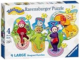 Incluye imágenes de rompecabezas coloridas de Tinky Winky, Dipsy, Laa-Laa y Po.