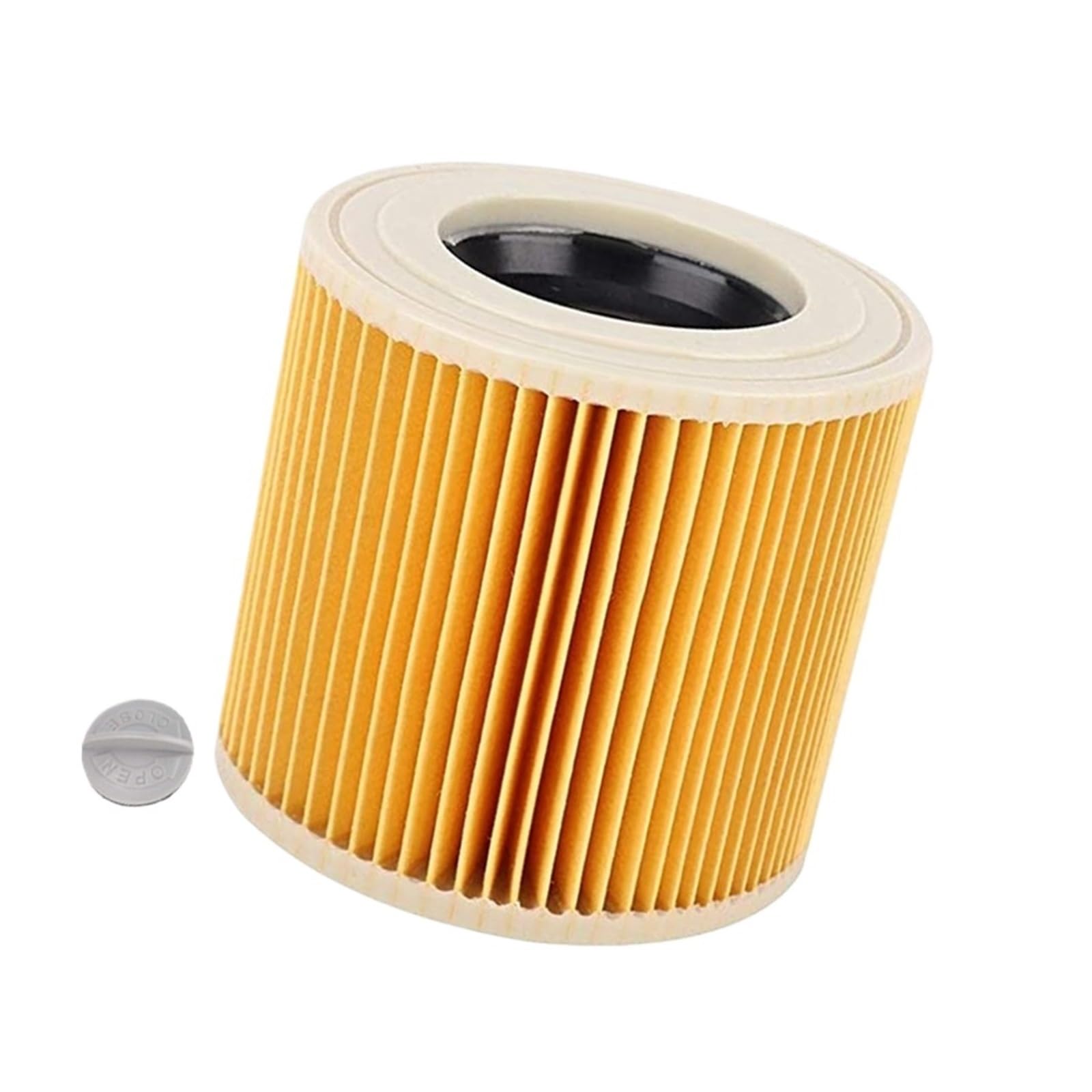 Lipski Juego de Cartuchos de Filtro de 3 Piezas, Compatible con aspiradora Karcher WD3 Premium WD2 WD3 WD1 MV3 MV2 WD 3 P, Kit de expansión, Antipolvo Fino