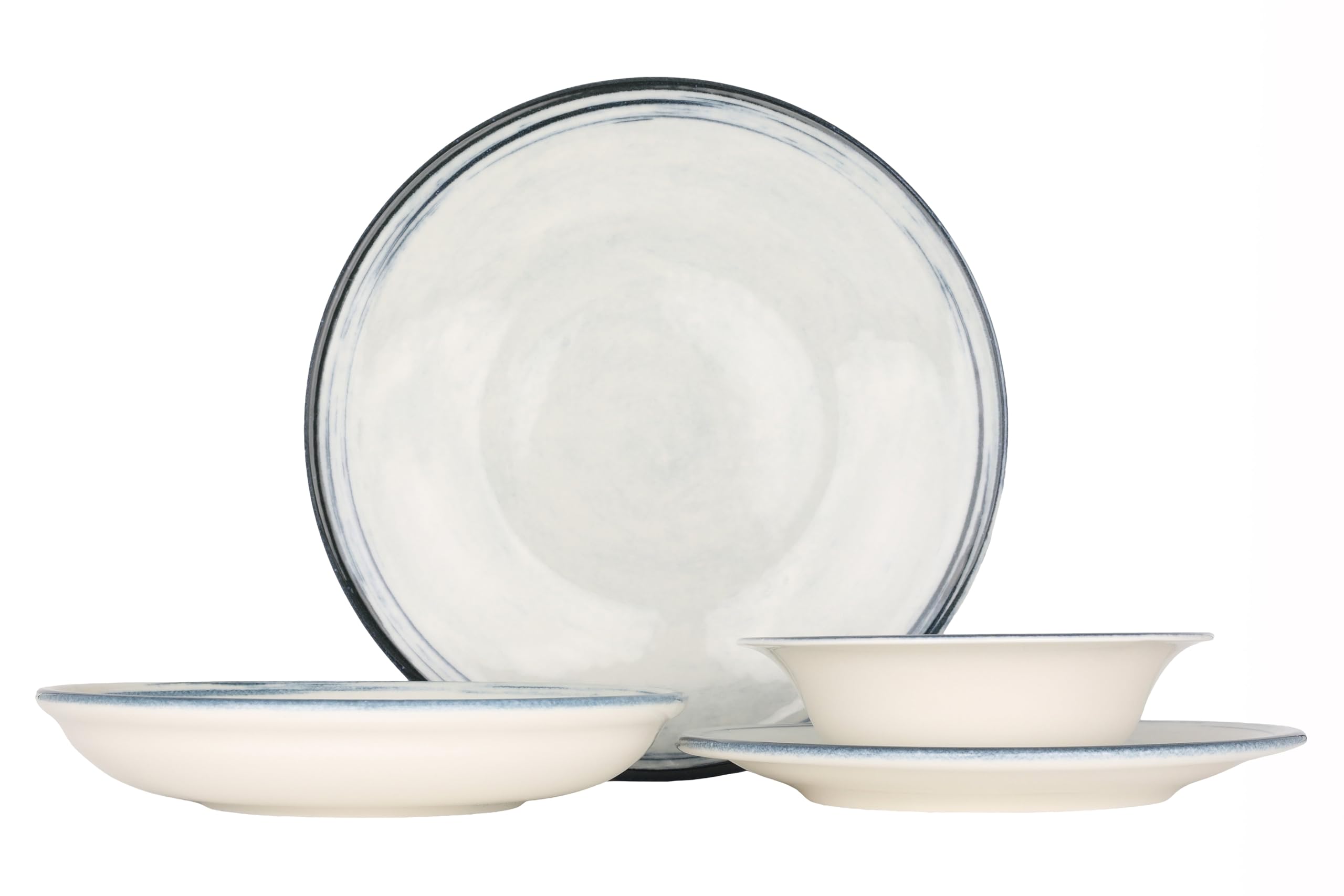 Kütahya Porselen Juegos de vajilla (Medium) - Frame - 24 piezas - 6 Personas - Porcelana